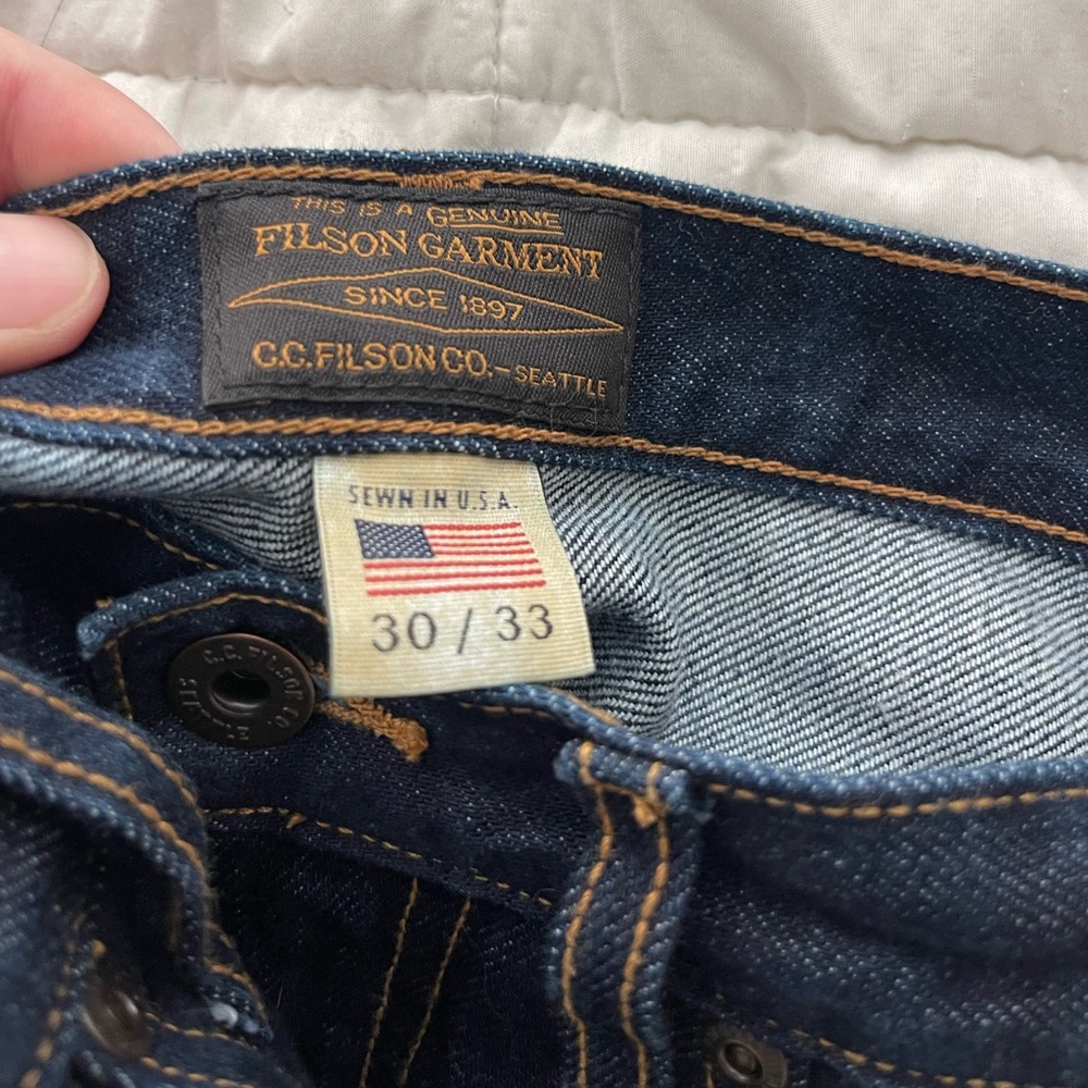 Filson Blue Classic Denim Jeans